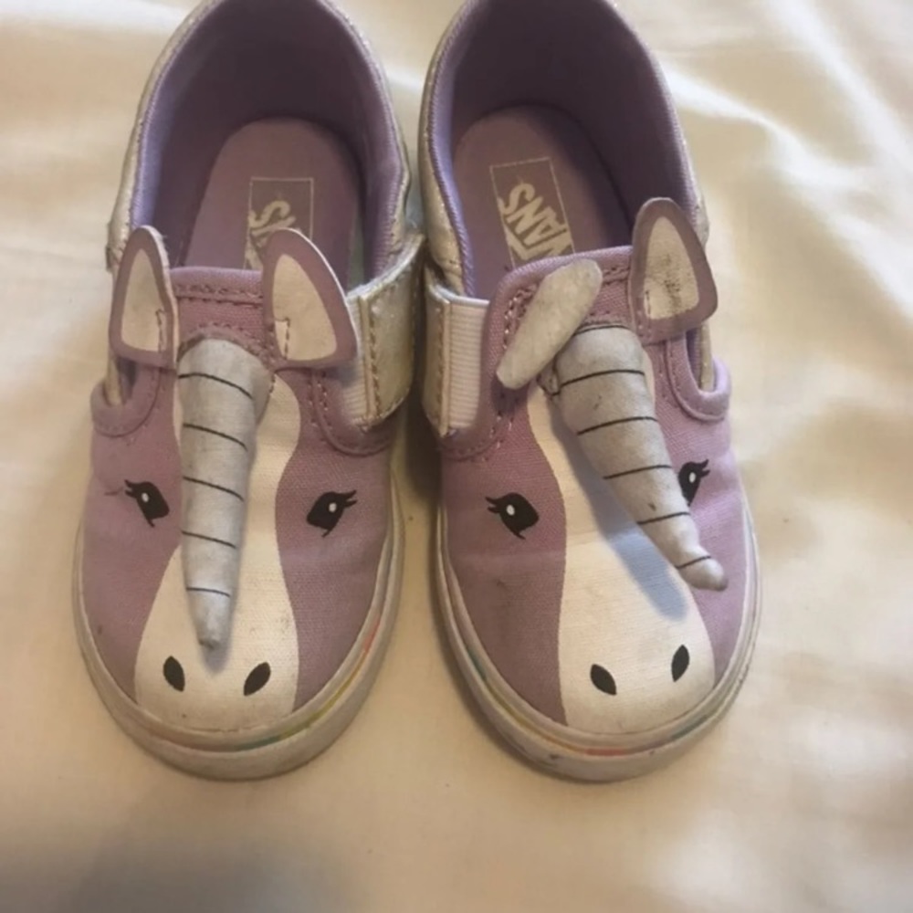 Vans Asher purple unicorn 7.5c